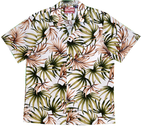 Island Leaf Flutter Men's Hawaiian Shirt